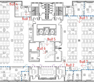 Рабочее пространство для компании «Бурда Интернешнл»